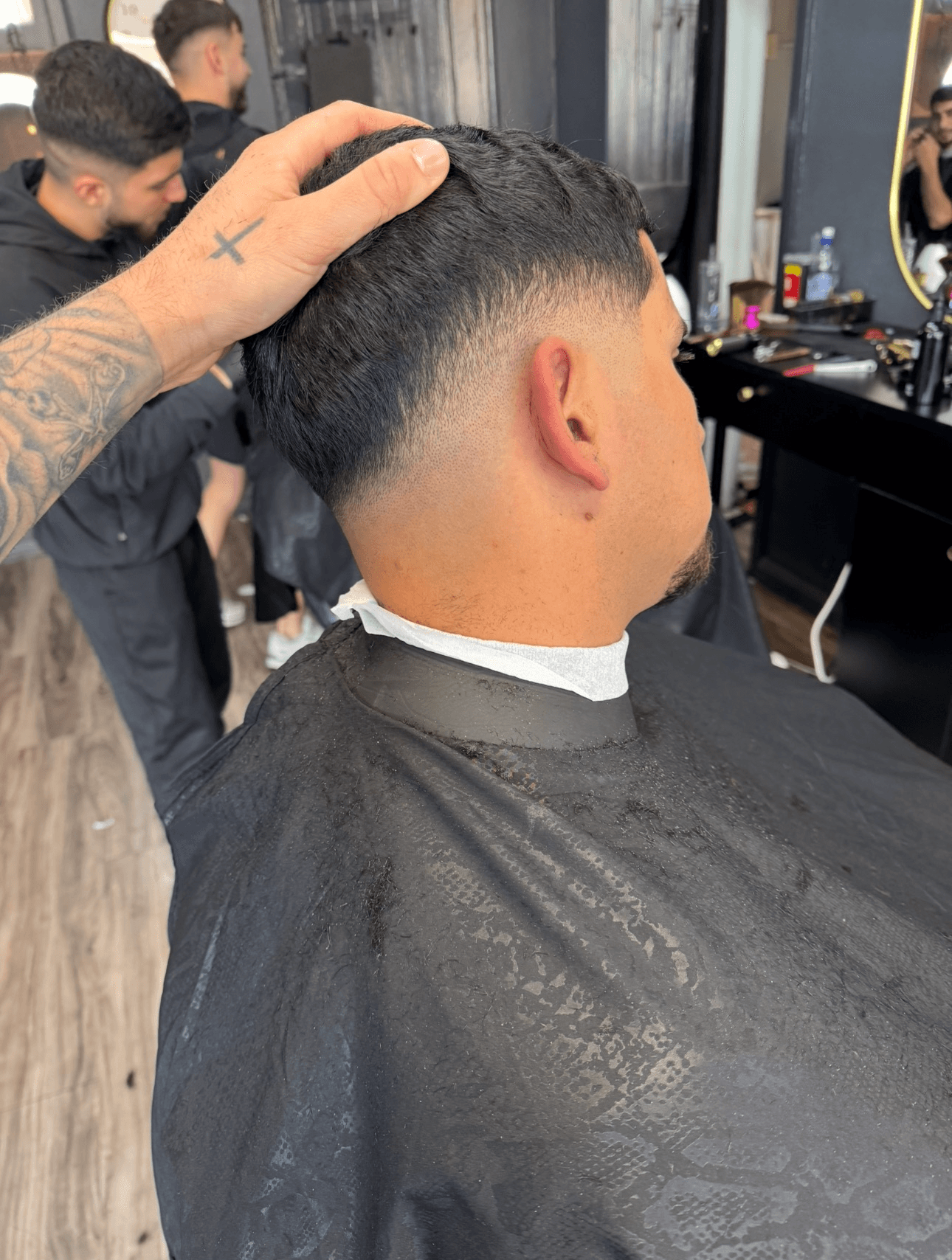 Carlos haircut
